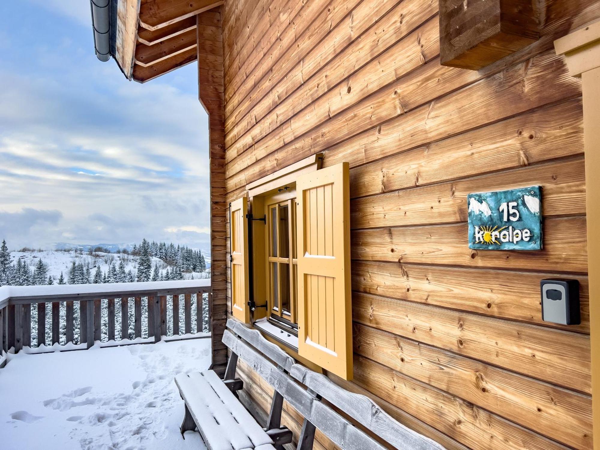 1A Chalet Koralpenzauber -Ski Fahren, Sauna Und Traumblick Wolfsberg Exterior foto