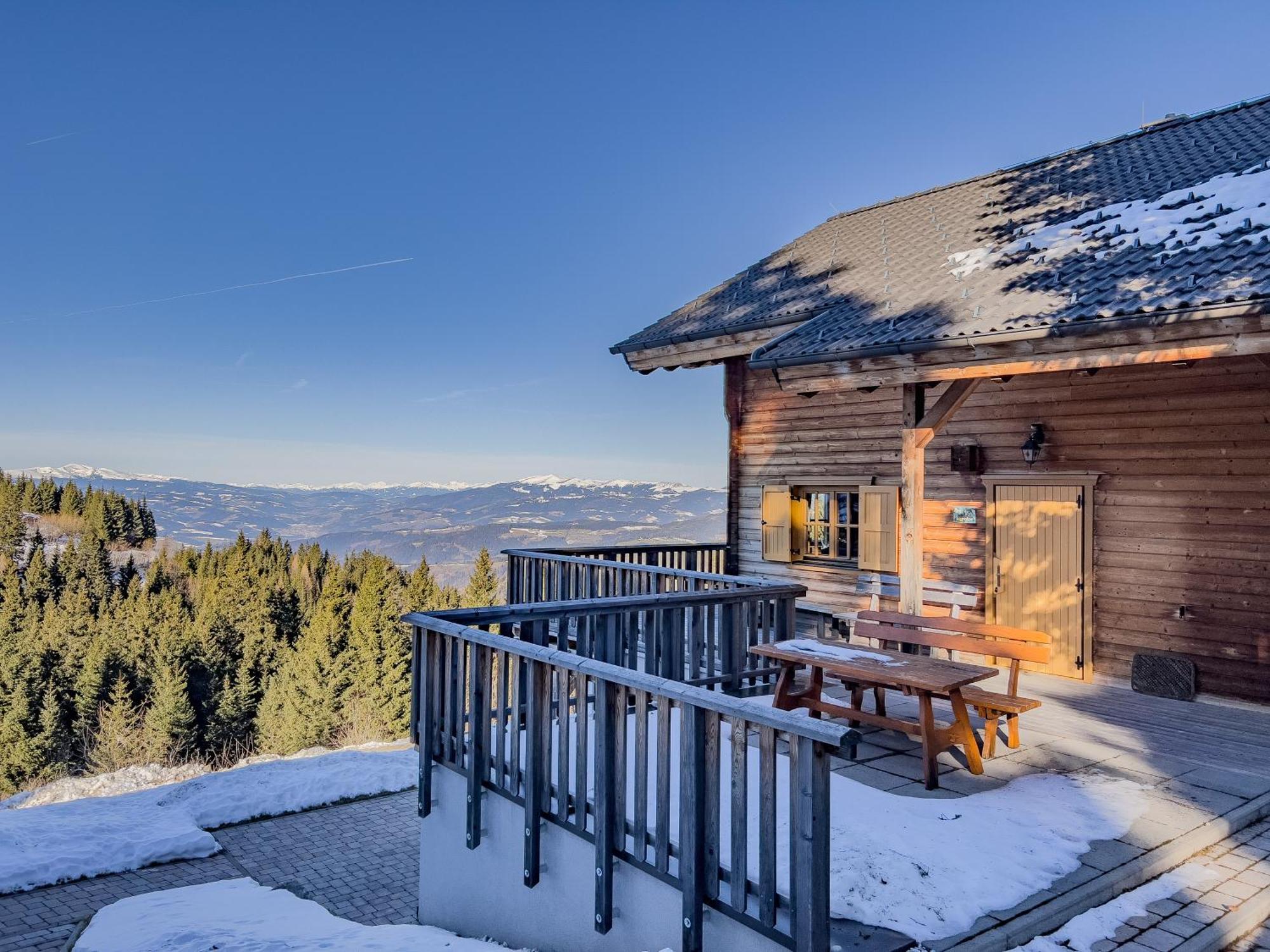 1A Chalet Koralpenzauber -Ski Fahren, Sauna Und Traumblick Wolfsberg Exterior foto