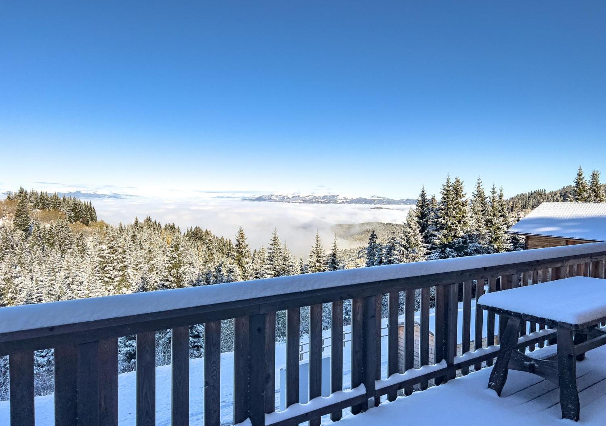 1A Chalet Koralpenzauber -Ski Fahren, Sauna Und Traumblick Wolfsberg Exterior foto