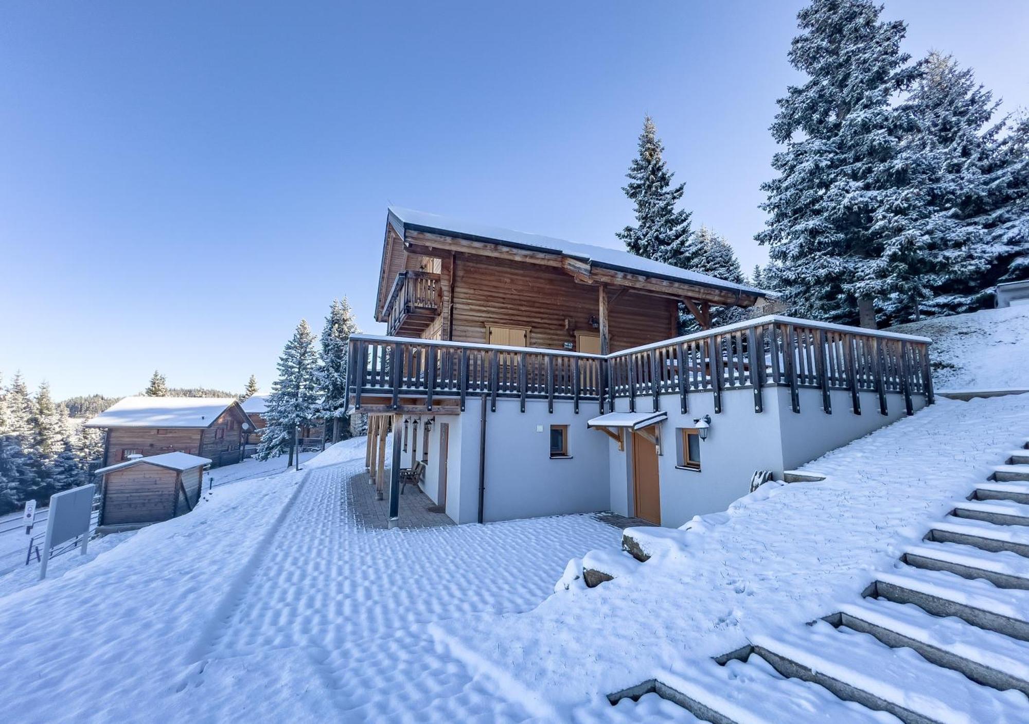 1A Chalet Koralpenzauber -Ski Fahren, Sauna Und Traumblick Wolfsberg Exterior foto