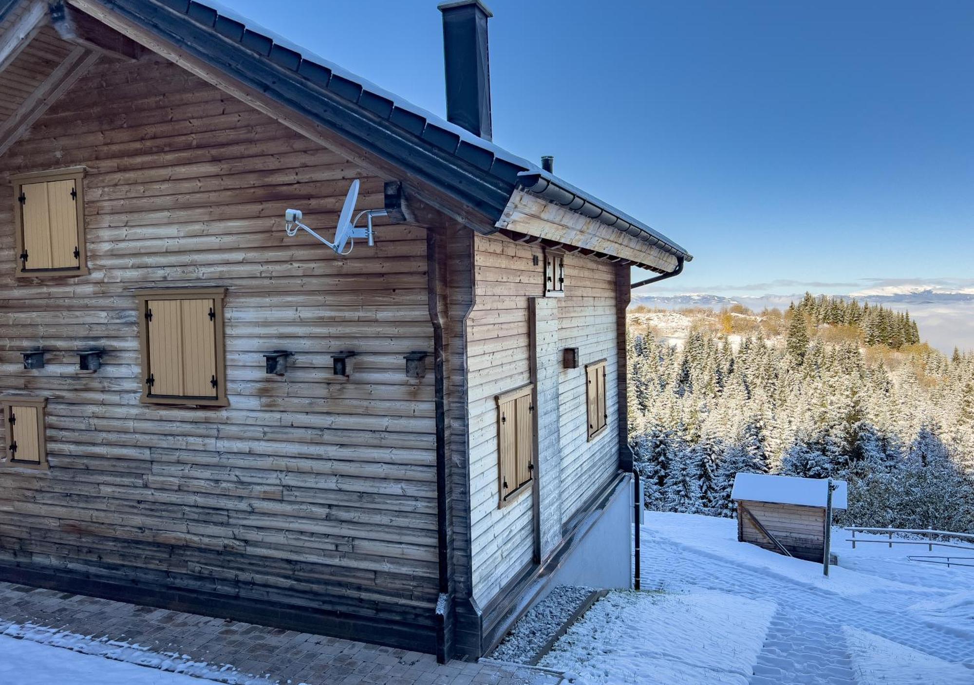 1A Chalet Koralpenzauber -Ski Fahren, Sauna Und Traumblick Wolfsberg Exterior foto