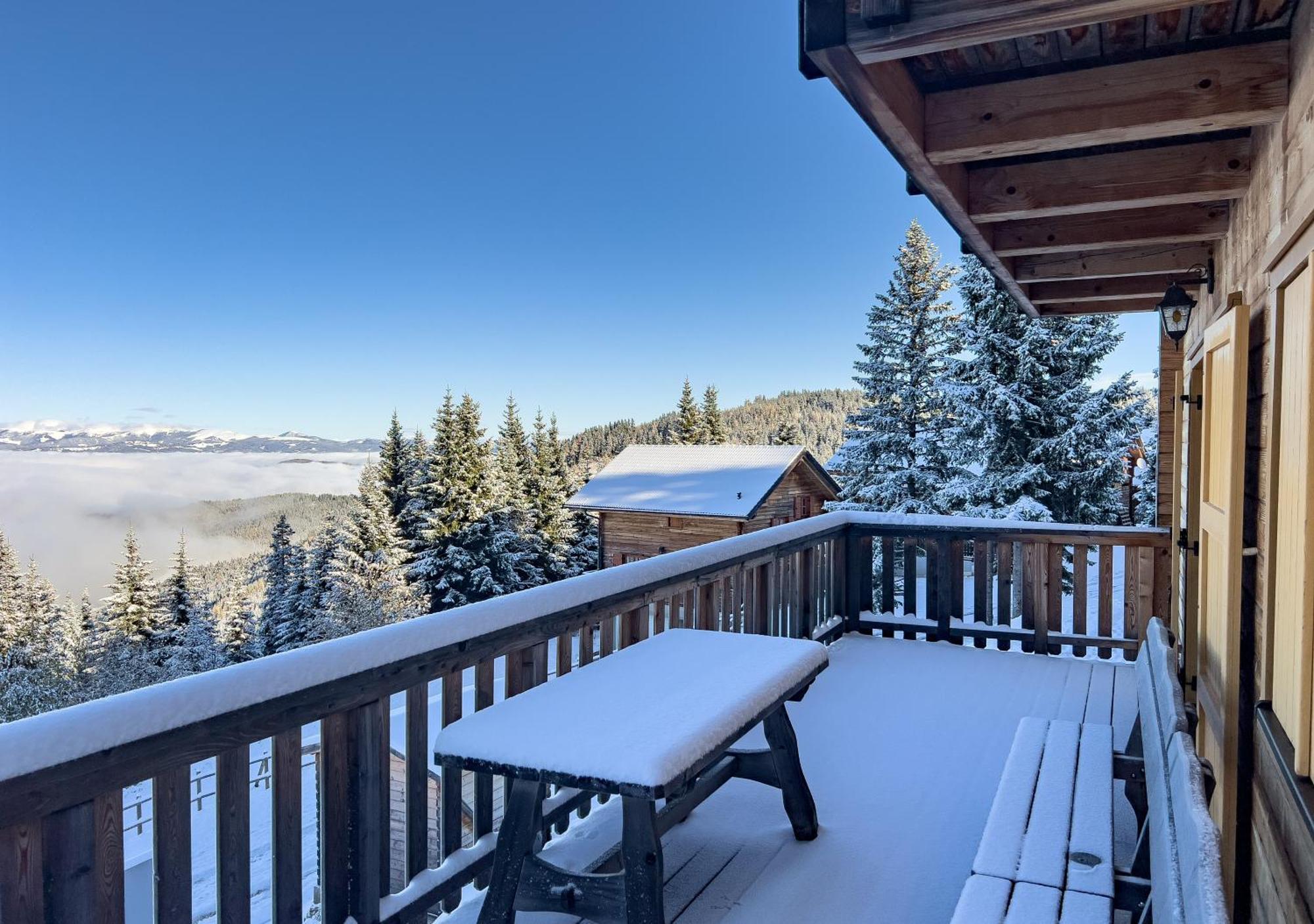 1A Chalet Koralpenzauber - Wandern, Grillen, Sauna Und Traumblick Wolfsberg Exterior foto