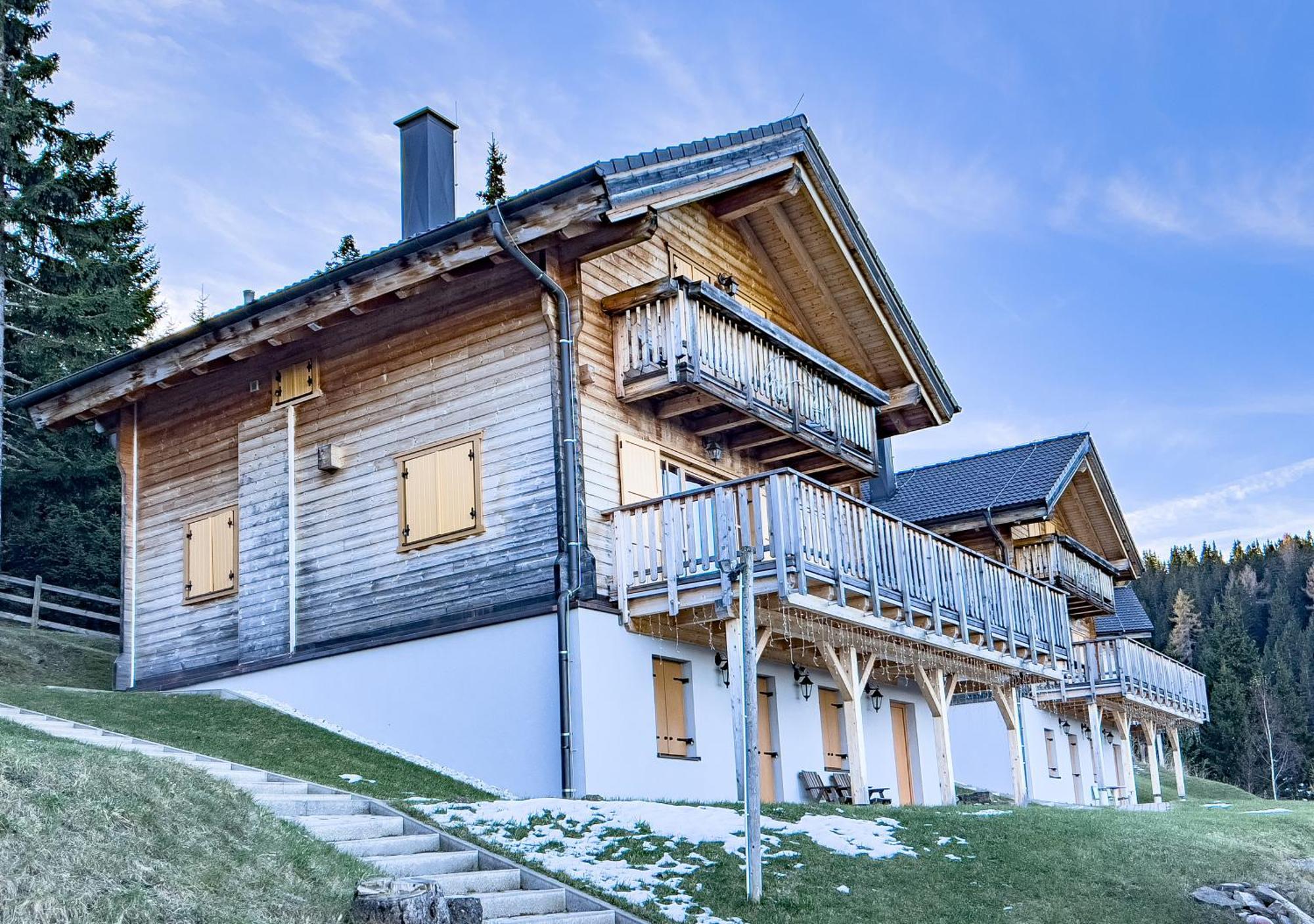 1A Chalet Koralpenzauber -Ski Fahren, Sauna Und Traumblick Wolfsberg Exterior foto