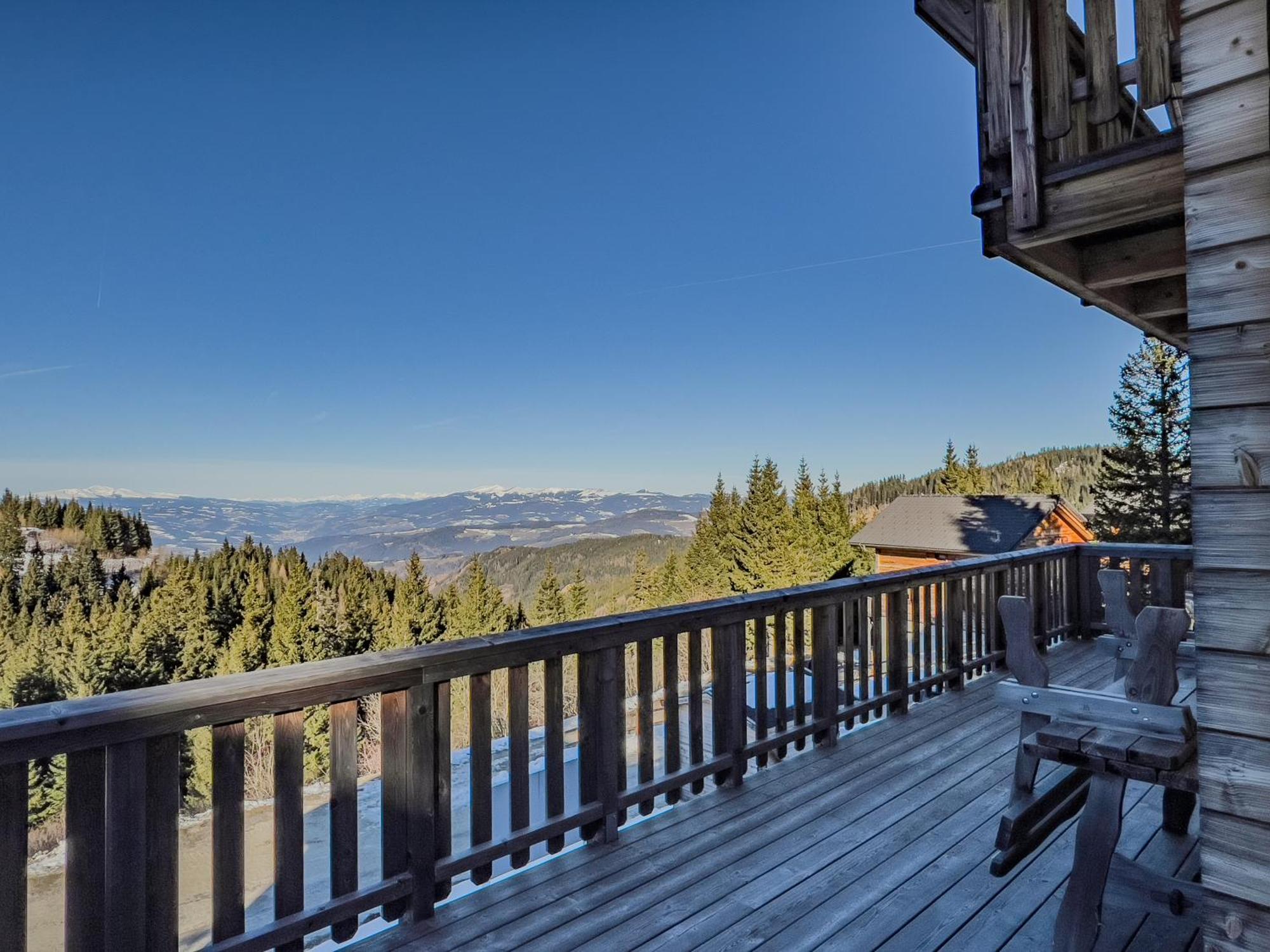 1A Chalet Koralpenzauber -Ski Fahren, Sauna Und Traumblick Wolfsberg Exterior foto