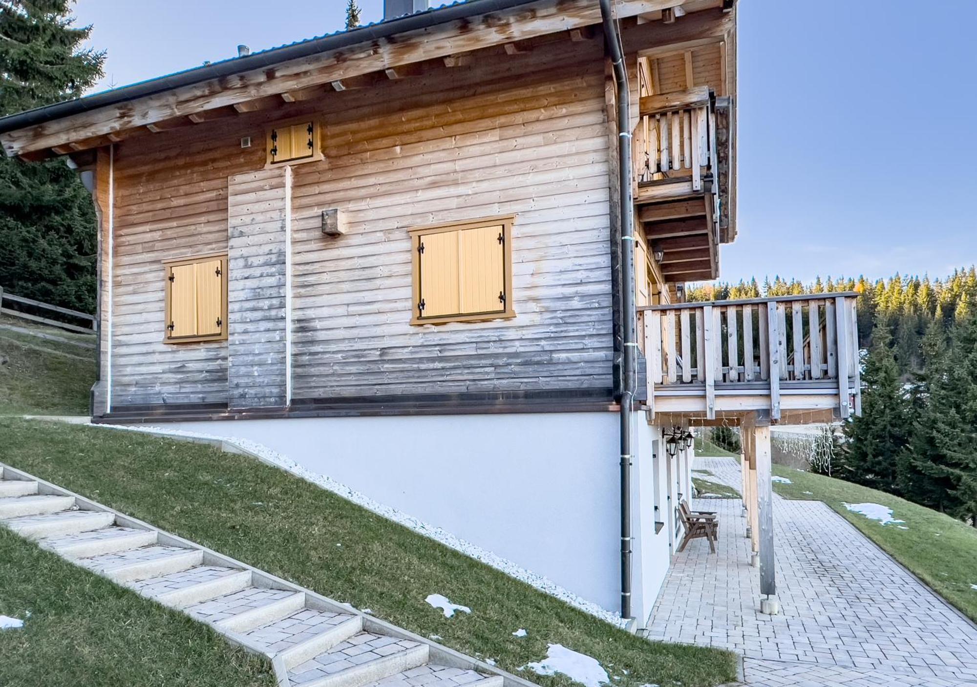 1A Chalet Koralpenzauber -Ski Fahren, Sauna Und Traumblick Wolfsberg Exterior foto